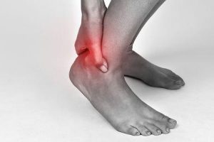 tendinite da articulação do tornozelo ou tendinite